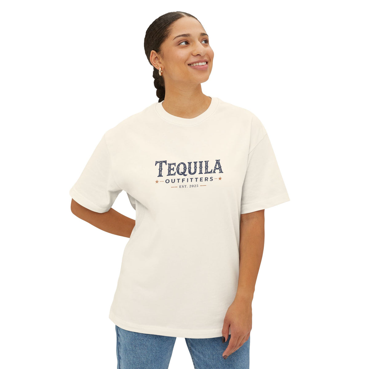 Tequila Outfitters Vintage Logo Oversized T-Shirt