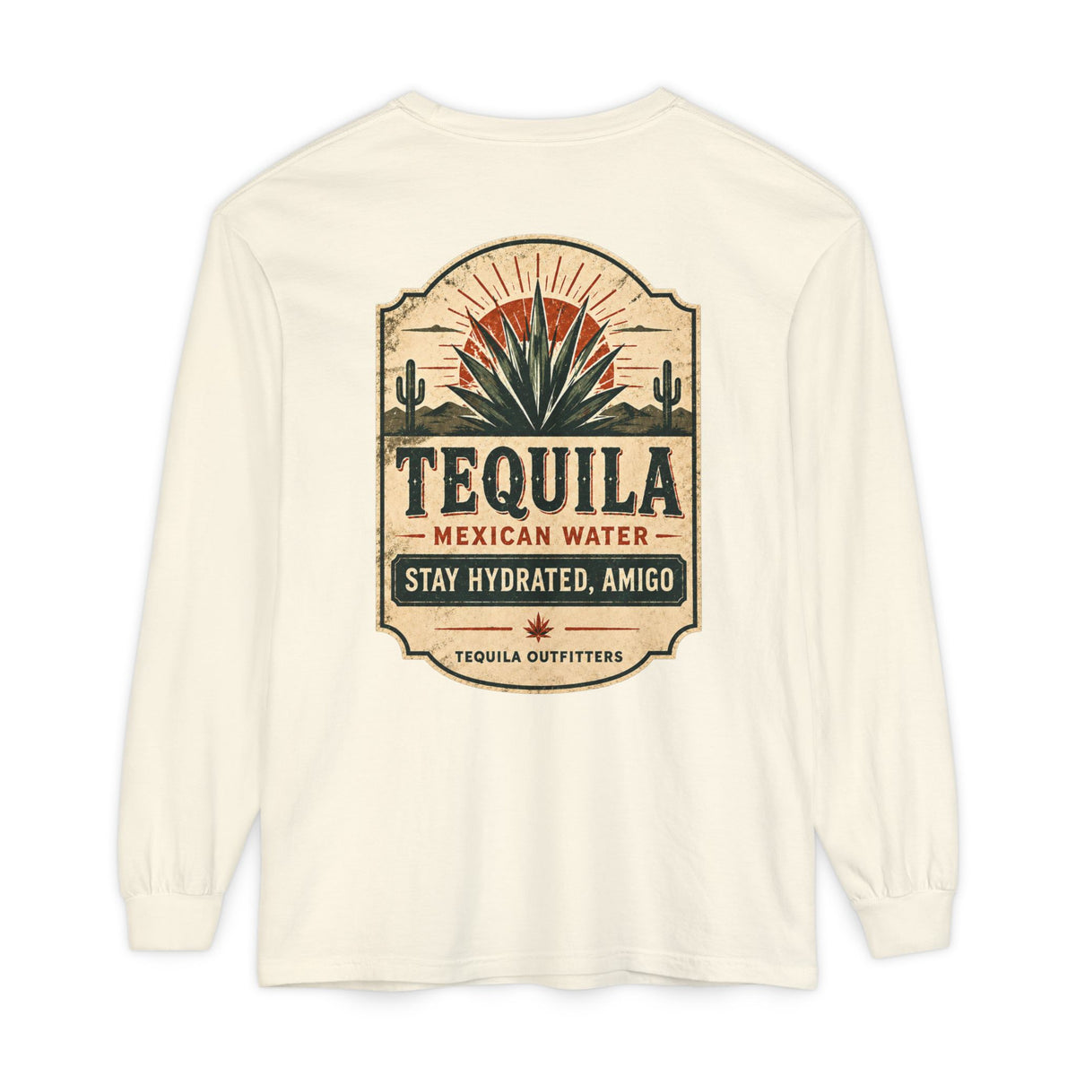 Tequila Outfitters Mexican Water Long Sleeve T-Shirt