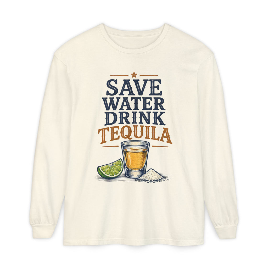 Tequila Outfitters Mexican Water Long Sleeve T-Shirt