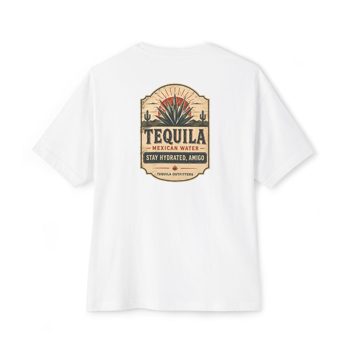 Tequila Outfitters Vintage Logo Oversized T-Shirt