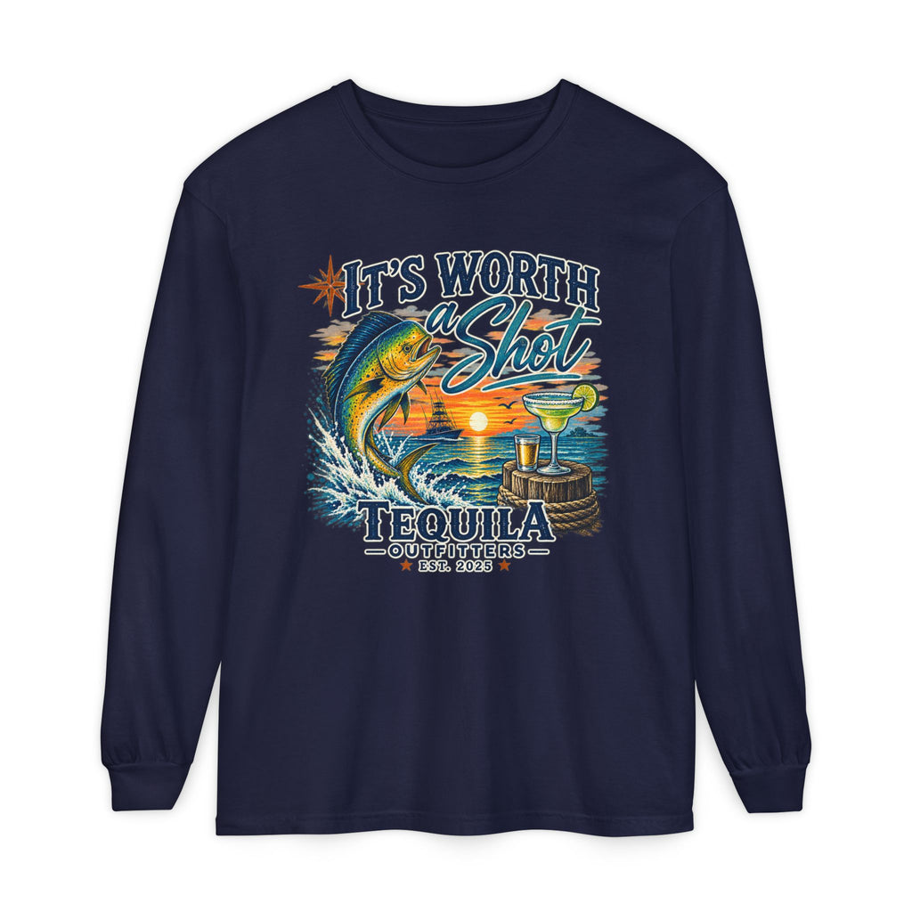 It's Worth A Shot Long Sleeve T-Shirt