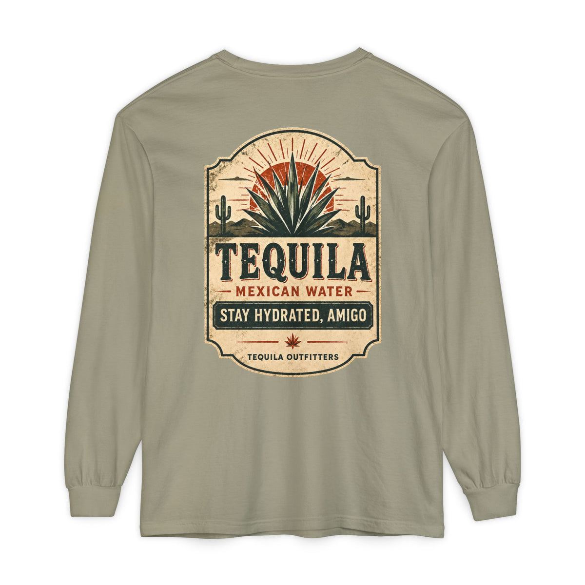 Tequila Outfitters Mexican Water Long Sleeve T-Shirt