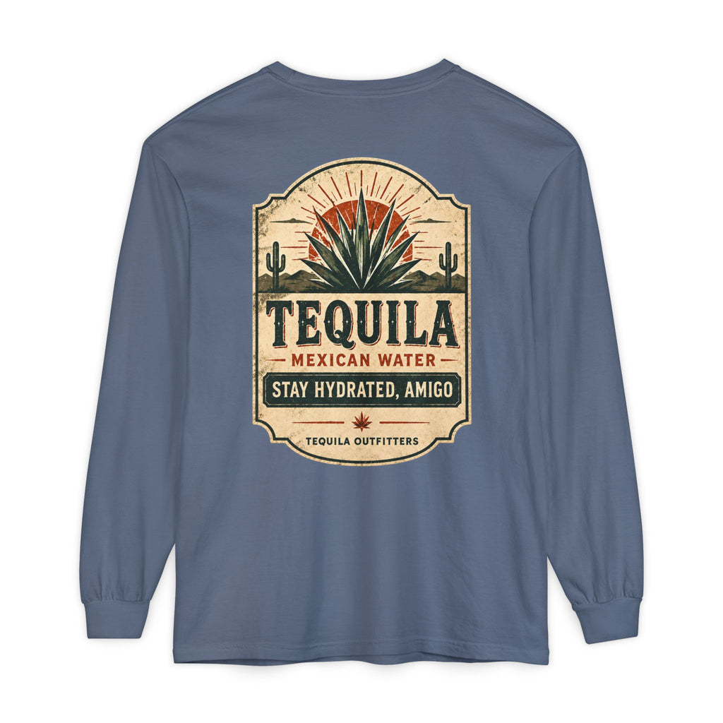 Tequila Outfitters Mexican Water Long Sleeve T-Shirt