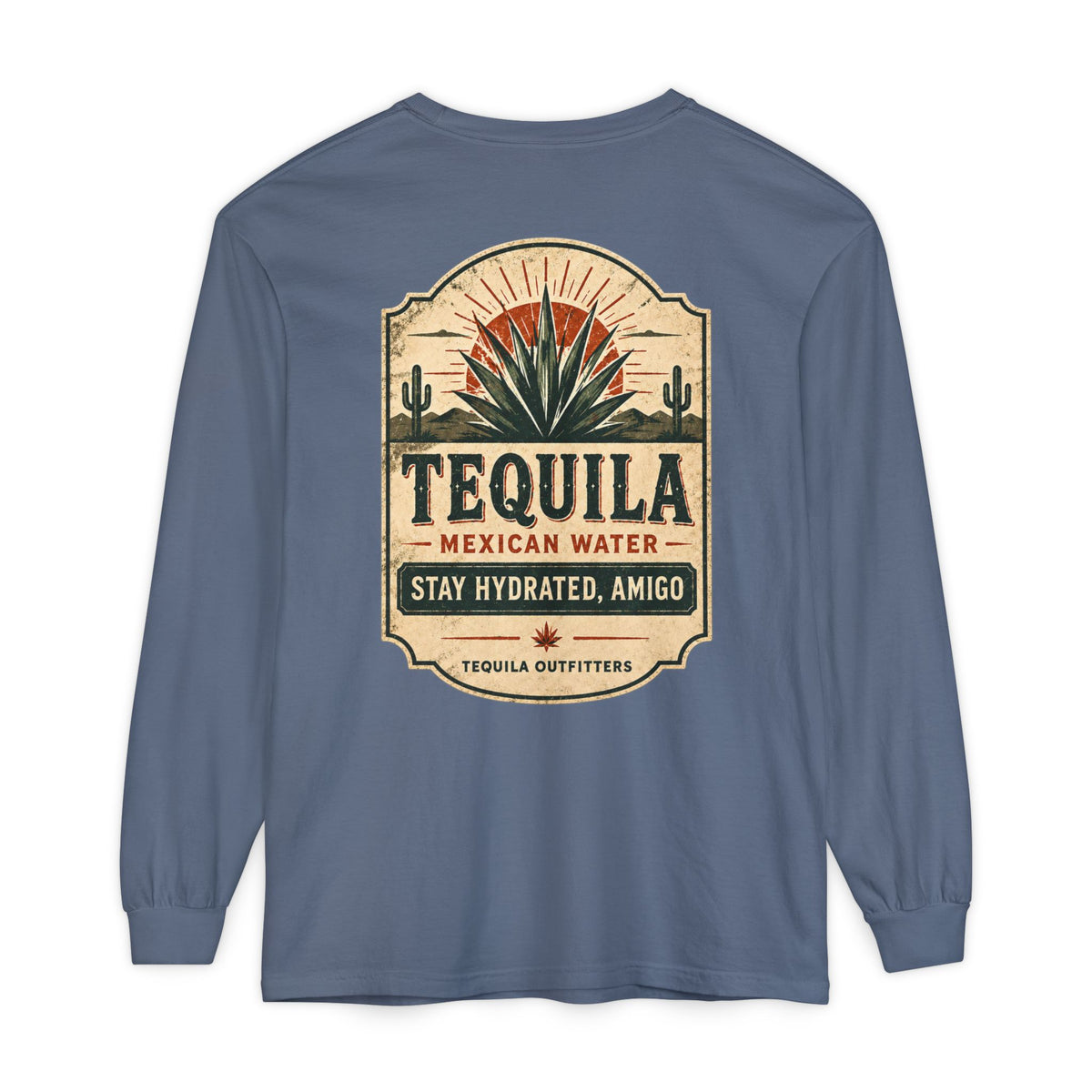 Tequila Outfitters Mexican Water Long Sleeve T-Shirt