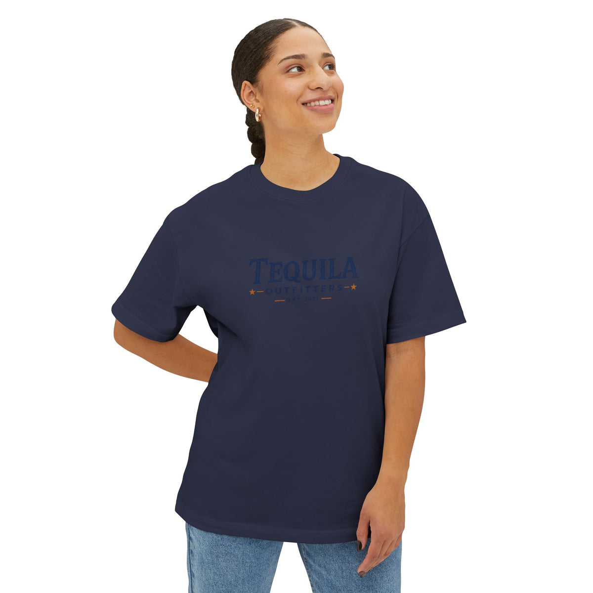 Tequila Outfitters Vintage Logo Oversized T-Shirt