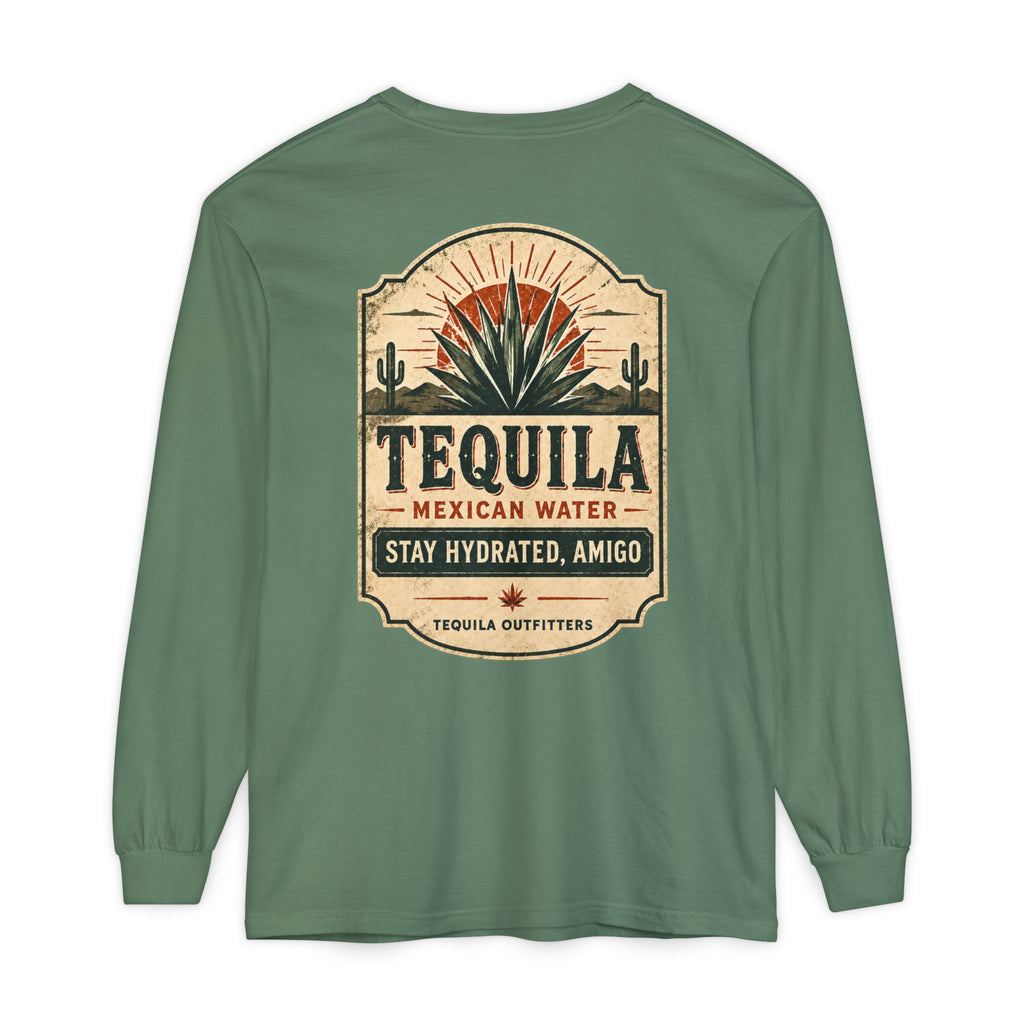 Tequila Outfitters Mexican Water Long Sleeve T-Shirt