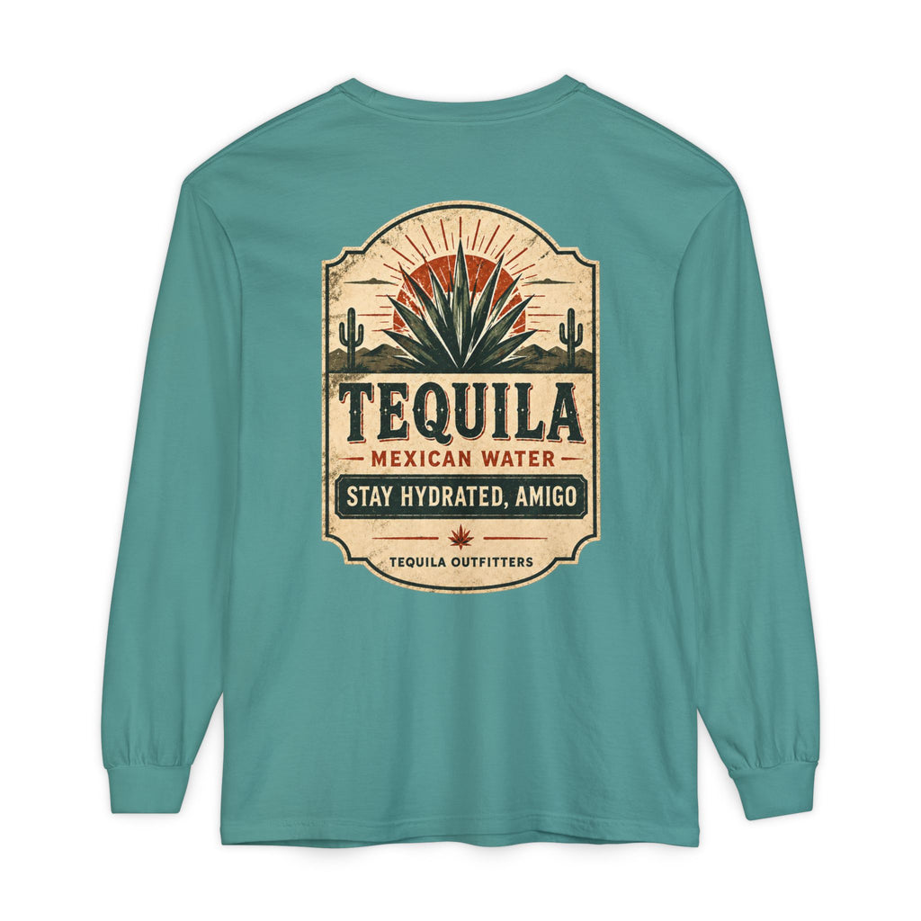 Tequila Outfitters Mexican Water Long Sleeve T-Shirt