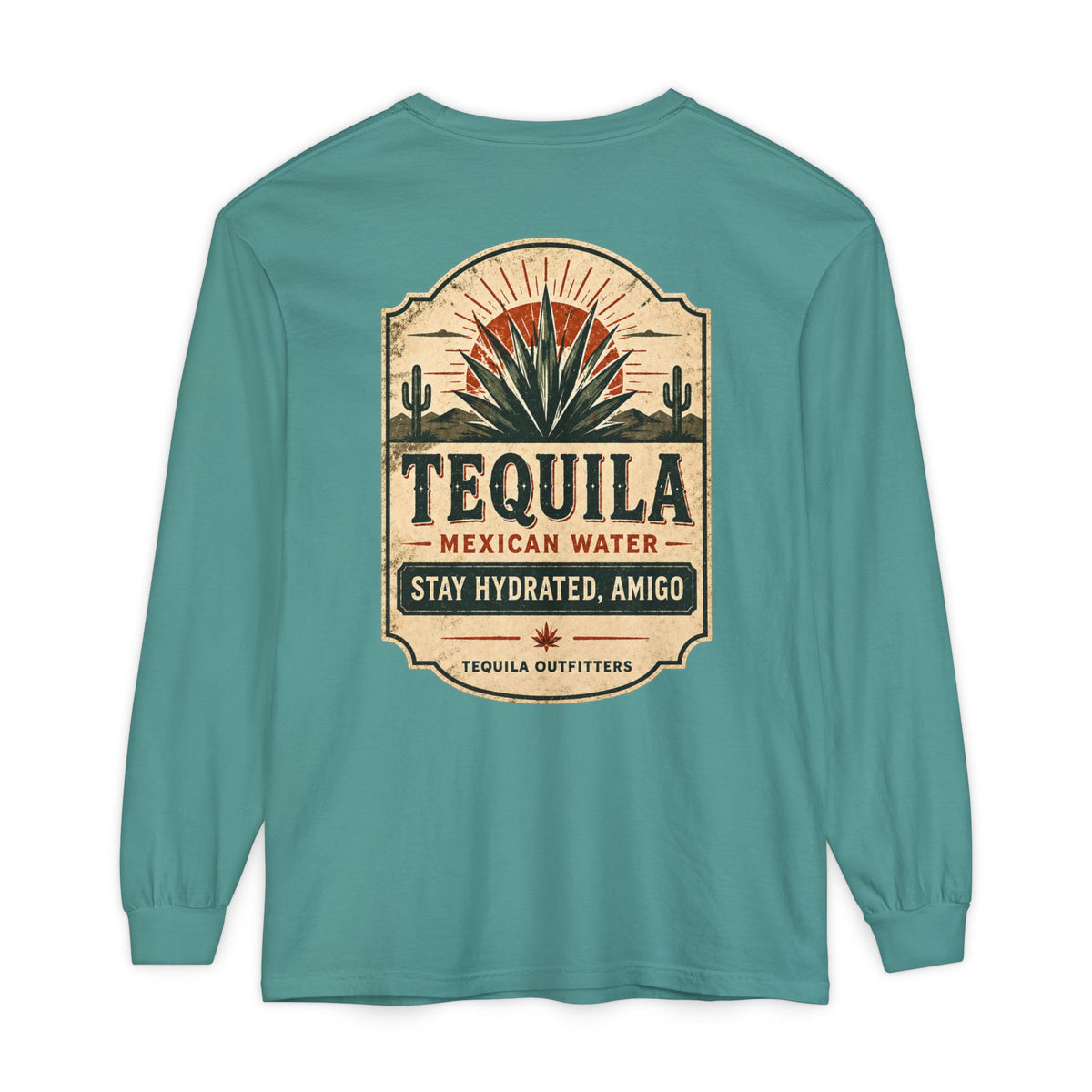 Tequila Outfitters Mexican Water Long Sleeve T-Shirt